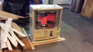 Kerosene Heater As Backup [upl. by Ayoj]