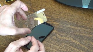 How to Install a Tempered Glass Screen Protector on your Phone [upl. by Rasecoiluj]