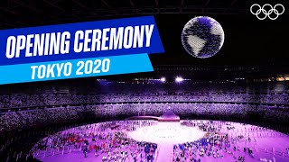 The Tokyo 2020 Opening Ceremony  in FULL LENGTH [upl. by Eelesor]