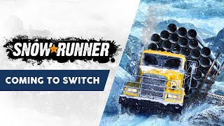 SnowRunner Nintendo Switch Trailer [upl. by Nihi555]