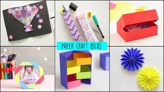 DIY Paper Crafts Ideas  Handcraft  Art and Craft [upl. by Hajan596]