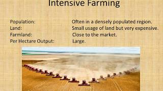 Intensive vs Extensive farming [upl. by Dugan]