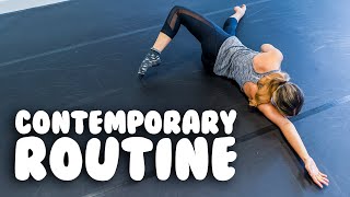 Contemporary Dance Choreography Tutorial Follow Along Class [upl. by Sigismundo]