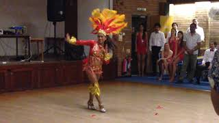 Brazilian Carnival Dance Samba Solo [upl. by Nolos]