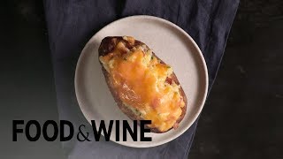 Emeril Lagasses TwiceBaked Potato  Recipe  Food amp Wine [upl. by Lyris]