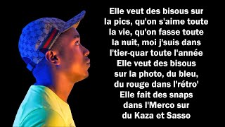 Sasso ft Kaza  Elle veut ParolesLyrics [upl. by Michale]