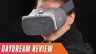 Google Daydream View VR headset review [upl. by Salahcin]