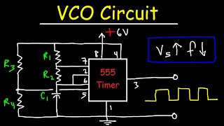 Voltage Controlled Oscillator Using 555 Timer [upl. by Atiuqihc]