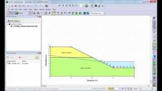 GeoStudio 2012 SLOPEW Tutorial [upl. by Lenra]