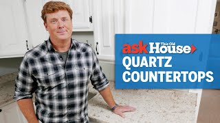 How to Install a Quartz Countertop  Ask This Old House [upl. by Beetner]