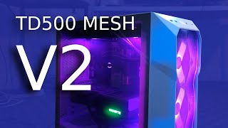 Cooler Master TD500 Mesh V2 review [upl. by Enelrahs]