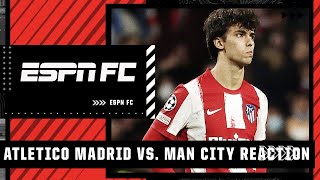 Atletico Madrid vs Manchester City Reaction Was Madrid TOO DEFENSIVE  ESPN FC [upl. by Bakemeier]