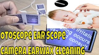 How To Setup USB Otoscope Ear Scope Camera Earwax Cleaning [upl. by Jaquelin520]