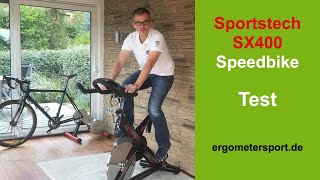 Sportstech SX400 Speedbike Test [upl. by Imis]