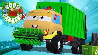 Frank The Garbage Truck  Road Rangers Videos For Children [upl. by Washington976]