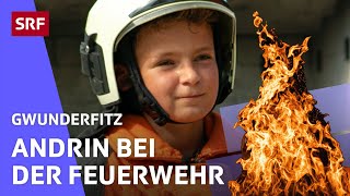 Wie sieht ein Feuerwehreinsatz aus  Gwunderfitz  SRF Kids – Kindervideos [upl. by Dorisa102]