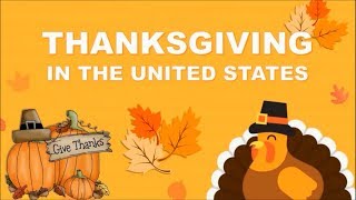 THANKSGIVING IN THE UNITED STATES [upl. by Naibaf]