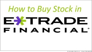 How to Buy Stock in Etrade [upl. by Alexei]