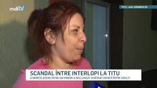 SCANDAL INTRE INTERLOPI LA TITU YOUTUBE [upl. by Irac]