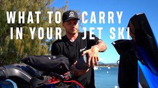 What to Carry in Your Jet Ski I Best Things to have on a Jet Ski [upl. by Ahsaya]