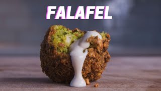 FALAFEL BALL WITH TAHINI SAUCE [upl. by Lennie]