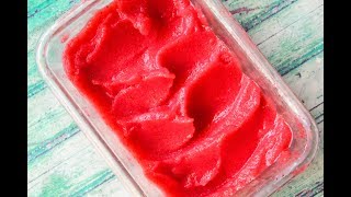 How To Make 2 INGREDIENT STRAWBERRY SORBET [upl. by Winifred]