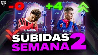 📈SEMANA 2 SUBIDAS FANTASY en EAFC 25 [upl. by Lonyer]