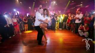 ATACA amp LA ALEMANA Bachata Dance Performance 40 MILLION VIEW PARTY At THE SALSA ROOM [upl. by Icats]