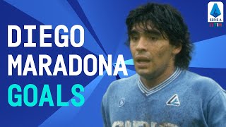 CiaoDiego  Diego Maradona’s Top Goals  Serie A TIM [upl. by Leerzej838]