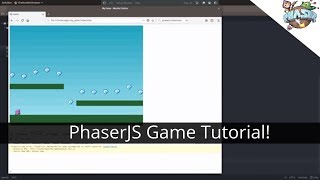 How To Make A PhaserJS Game  Simple Tutorial [upl. by Cariotta]