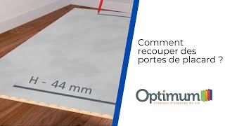 Comment recouper des portes de placard  Optimum [upl. by Esyle]