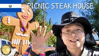 CONOCER PICNIC STEAK HOUSE EL SALVADOR [upl. by Driskill]