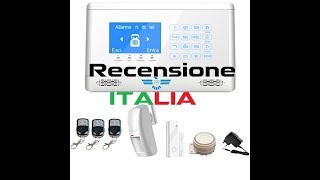 Recensione Italia  Kit Antifurto Italian Alarm IAM2BX [upl. by Irelav]