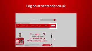 Santander Online Banking – how to log on [upl. by Fidelis184]