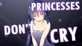 Nightcore  Princesses Dont Cry Lyrics [upl. by Tattan]