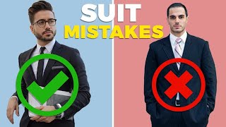 10 SUIT MISTAKES MEN MAKE And How To Fix Them  Alex Costa [upl. by Enihpesoj301]