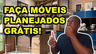 3 Programas para fazer moveis planejados gratis  Excelentes para começar [upl. by Aiuqes]