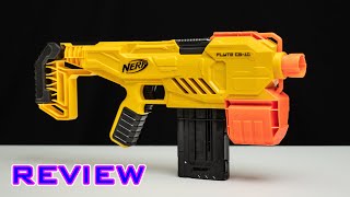 REVIEW Nerf Alpha Strike Flyte CS10  CHEAP STRYFE RESKIN [upl. by Bathelda]