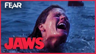 The First Victim Opening Scene  JAWS 1975 [upl. by Yanaj]