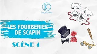 Les fourberies de Scapin  Acte I Scène 4  InterCycles [upl. by Ssalguod933]