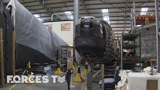 The Museum That Restores World War Two Aircraft  Forces TV [upl. by Nylirac]