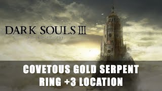 Dark Souls 3 The Ringed City  Covetous Gold Serpent Ring 3 Location [upl. by Larianna]