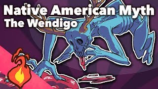 The Wendigo  The Omushkego Tribe  Native American Myth  Extra Mythology [upl. by Ahon672]