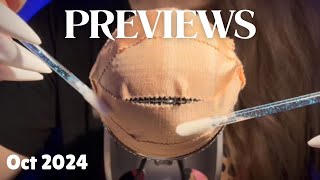 ASMR October PREVIEWS compilation no talking [upl. by Jeannette]