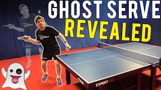 3 Steps To Master The Backspin GHOST SERVE  Table Tennis [upl. by Norrag443]