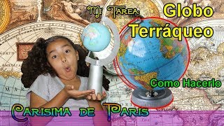 Tip Hacer un Globo Terráqueo Maqueta de la Tierra [upl. by Aelahc764]