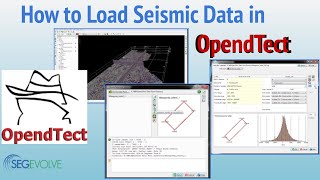 How to Load Seismic Data in OpendTect [upl. by Eeralih541]