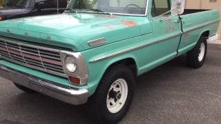 Test Drive 1967 Ford F100 4x4 SOLD [upl. by Kinom790]