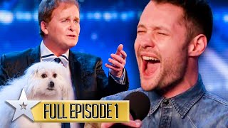 A GOLDEN BUZZER debut for Calum Scott  Britains Got Talent  Series 9  Episode 1  FULL EPISODE [upl. by Kress]