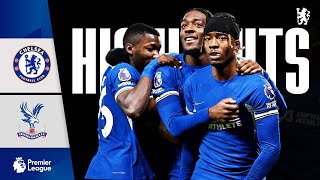 Chelsea 21 Crystal Palace  HIGHLIGHTS  Premier League 202324 [upl. by Imoan484]